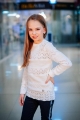 Купити Джемпер молочного кольору "Троянди" Miss Blaze Е18-9(04270) на КідБутік Джемпер молочного кольору "Троянди" Miss Blaze Е18-9(04270) - фото 5