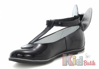 Купить Туфли для девочки черного цвета Bartek 18-48025/SZ/L3 на КидБутик Туфли для девочки черного цвета Bartek 18-48025/SZ/L3