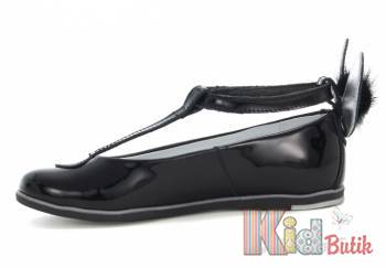 Купить Туфли для девочки черного цвета Bartek 18-48025/SZ/L3 на КидБутик Туфли для девочки черного цвета Bartek 18-48025/SZ/L3