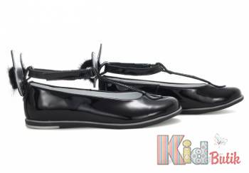 Купить Туфли для девочки черного цвета Bartek 18-48025/SZ/L3 на КидБутик Туфли для девочки черного цвета Bartek 18-48025/SZ/L3