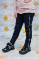 Купить Штаны слим утепленные с крутыми блестящими вставками A-yugi Jeans Аю18-81Сн(9106) на КидБутик Штаны слим утепленные с крутыми блестящими вставками A-yugi Jeans Аю18-81Сн(9106) - фото
