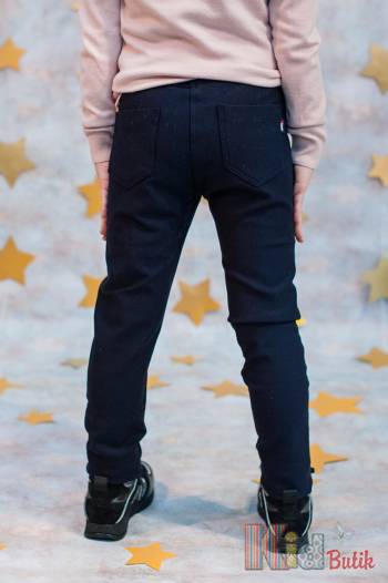 Купить Штаны слим утепленные с крутыми блестящими вставками A-yugi Jeans Аю18-81Сн(9106) на КидБутик Штаны слим утепленные с крутыми блестящими вставками A-yugi Jeans Аю18-81Сн(9106)