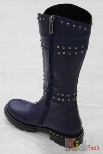 Купить Сапоги с заклепками для девочки Kemal Pafi КР18-G585/3(33сн.) на КидБутик Сапоги с заклепками для девочки Kemal Pafi КР18-G585/3(33сн.)