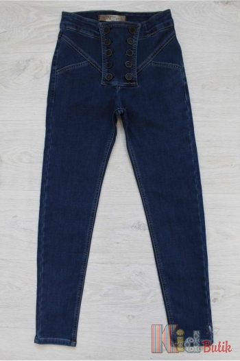 Купить Джинсы скини с двумя рядами пуговиц вместо молнии A-yugi Jeans Аю19-5(9112 на КидБутик Джинсы скини с двумя рядами пуговиц вместо молнии A-yugi Jeans Аю19-5(9112