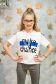 Купить Футболка белая "Make a chance" для девочки NK Unsea Мр19-28(6383) на КидБутик Футболка белая "Make a chance" для девочки NK Unsea Мр19-28(6383)