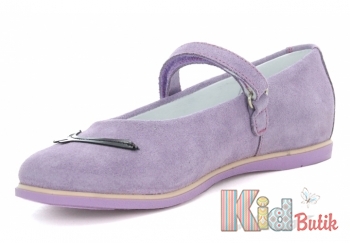 Купити Туфлі фіолетові для дівчинки Bartek 19-55099/SLV на КідБутік Туфлі фіолетові для дівчинки Bartek 19-55099/SLV