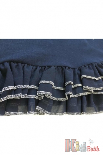 Купить Платье трикотажное с шифоновыми рукавами Cichlid Ч19-19Сн (2402-030) на КидБутик Платье трикотажное с шифоновыми рукавами Cichlid Ч19-19Сн (2402-030)
