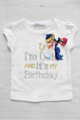 Купить Футболка белая с бантом "Birthday" NK Unsea НК19-22 (32218) на КидБутик Футболка белая с бантом "Birthday" NK Unsea НК19-22 (32218)