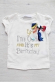Купить Футболка белая с бантом "Birthday" Другие бренды НК19-22 (32218) на КидБутик Футболка белая с бантом "Birthday" Другие бренды НК19-22 (32218)