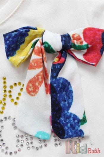 Купить Футболка белая с бантом "Birthday" NK Unsea НК19-22 (32218) на КидБутик Футболка белая с бантом "Birthday" NK Unsea НК19-22 (32218)