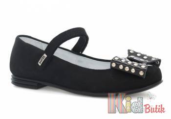 Купить Туфли для девочки с интересным бантиком Bartek 19-68119/SZ/12R на КидБутик Туфли для девочки с интересным бантиком Bartek 19-68119/SZ/12R