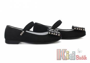 Купить Туфли для девочки с интересным бантиком Bartek 19-68119/SZ/12R на КидБутик Туфли для девочки с интересным бантиком Bartek 19-68119/SZ/12R