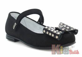 Купить Туфли для девочки с интересным бантиком Bartek 19-68119/SZ/12R на КидБутик Туфли для девочки с интересным бантиком Bartek 19-68119/SZ/12R