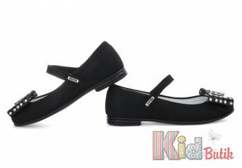 Купить Туфли для девочки с интересным бантиком Bartek 19-68119/SZ/12R на КидБутик Туфли для девочки с интересным бантиком Bartek 19-68119/SZ/12R