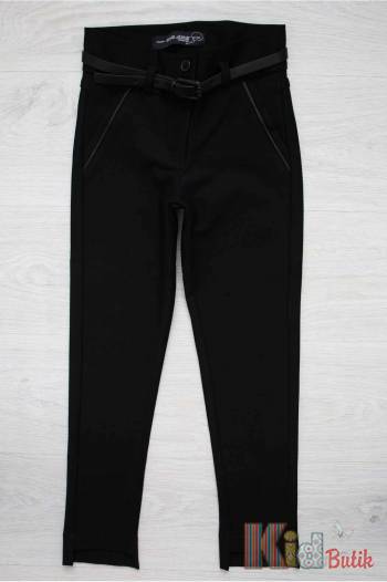 Купить Брюки слим черного цвета для девочки A-yugi Jeans Аю19-44(9150) на КидБутик Брюки слим черного цвета для девочки A-yugi Jeans Аю19-44(9150)