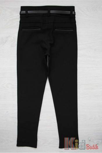 Купить Брюки слим черного цвета для девочки A-yugi Jeans Аю19-44(9150) на КидБутик Брюки слим черного цвета для девочки A-yugi Jeans Аю19-44(9150)