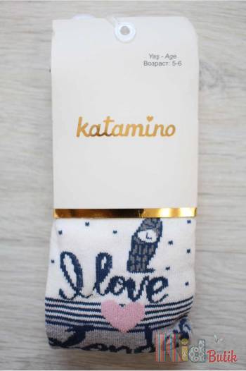Купить Колготки однотонные "Sweet London" для девочки 1-2 года Katamino К30096 на КидБутик Колготки однотонные "Sweet London" для девочки 1-2 года Katamino К30096
