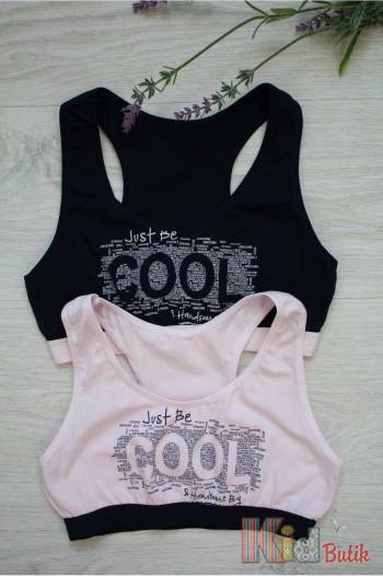 Купити Топ спортивний "Just be COOL" для дівчинки 14-15 років Donella 628008 на КідБутік Топ спортивний "Just be COOL" для дівчинки 14-15 років Donella 628008