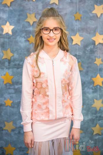 Купити Кофта-бомбер рожевого кольору для дівчинки Little Star Т19-152Рз(1342) на КідБутік Кофта-бомбер рожевого кольору для дівчинки Little Star Т19-152Рз(1342)