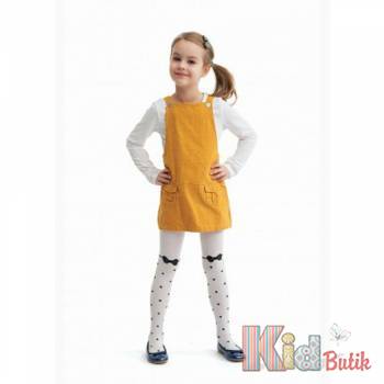 Купити Колготи дитячі білі з малюнком Inga 40 Den Knittex DR1806 на КідБутік Колготи дитячі білі з малюнком Inga 40 Den Knittex DR1806