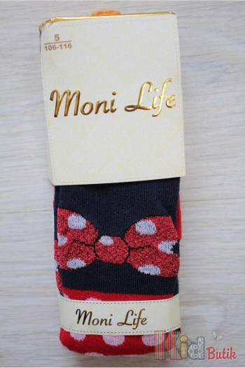 Купить Колготки темные в крупные горохи для девочки Moni Life 2056горох тем. на КидБутик Колготки темные в крупные горохи для девочки Moni Life 2056горох тем.