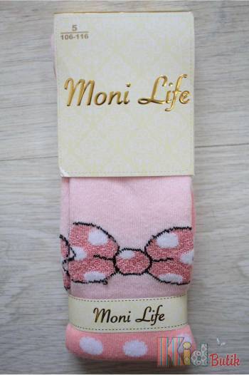 Купити Колготки світлі у великі горошини для дівчинки Moni Life 2056горох св. на КідБутік Колготки світлі у великі горошини для дівчинки Moni Life 2056горох св.
