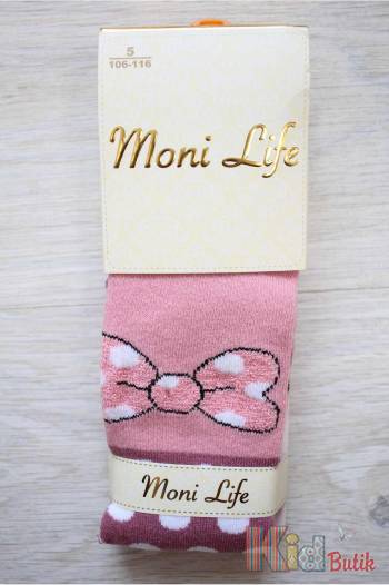 Купити Колготки світлі у великі горошини для дівчинки Moni Life 2056горох св. на КідБутік Колготки світлі у великі горошини для дівчинки Moni Life 2056горох св.