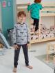 Купить Пижама для мальчика 6-7 лет с динозаврами на кофточке Waldi 11516 на КидБутик Пижама для мальчика 6-7 лет с динозаврами на кофточке Waldi 11516