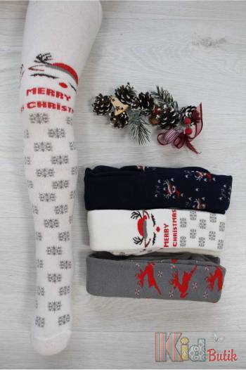 Купить Колготки махровые с оленями для девочки Moni Life 0565олені на КидБутик Колготки махровые с оленями для девочки Moni Life 0565олені