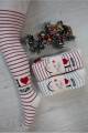 Купить Колготки махровые "I love mum" для девочки Belino G-2 на КидБутик Колготки махровые "I love mum" для девочки Belino G-2 - фото 2