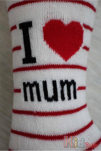 Купить Колготки махровые "I love mum" для девочки Belino G-2 на КидБутик Колготки махровые "I love mum" для девочки Belino G-2