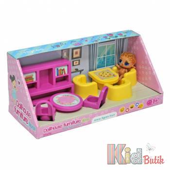 Купить Набор мебели для кукол Гостинная 8 эл. Тигрес 39696 на КидБутик Набор мебели для кукол Гостинная 8 эл. Тигрес 39696