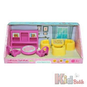 Купить Набор мебели для кукол Гостинная 8 эл. Тигрес 39696 на КидБутик Набор мебели для кукол Гостинная 8 эл. Тигрес 39696