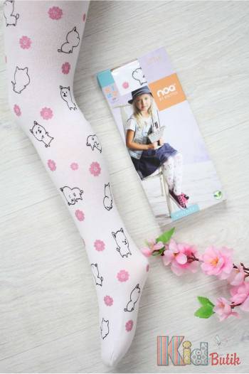 Купить Колготки для девочки Little Knittex DR1824w на КидБутик Колготки для девочки Little Knittex DR1824w
