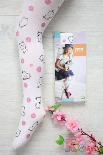 Купить Колготки для девочки Little Knittex DR1824w на КидБутик Колготки для девочки Little Knittex DR1824w