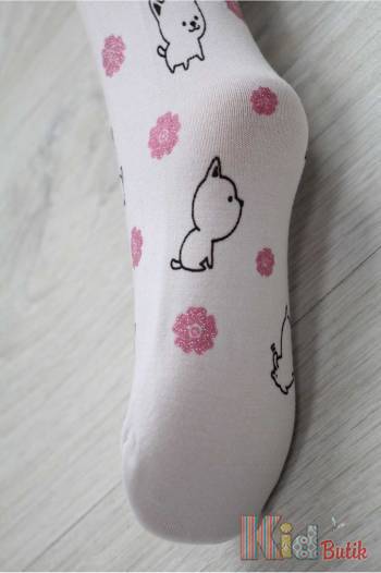Купить Колготки для девочки Little Knittex DR1824w на КидБутик Колготки для девочки Little Knittex DR1824w