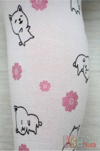 Купить Колготки для девочки Little Knittex DR1824w на КидБутик Колготки для девочки Little Knittex DR1824w