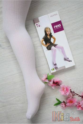 Купити Колготки для девочки Agatka білі Knittex DR0002б на КідБутік Колготки для девочки Agatka білі Knittex DR0002б
