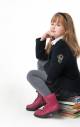 Купити Колготи для дівчинки College 50den, темно-сірі Knittex DR1502чор на КідБутік Колготи для дівчинки College 50den, темно-сірі Knittex DR1502чор - фото 2
