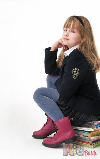 Купити Колготи для дівчинки College 50den, сині Knittex DR1502син на КідБутік Колготи для дівчинки College 50den, сині Knittex DR1502син