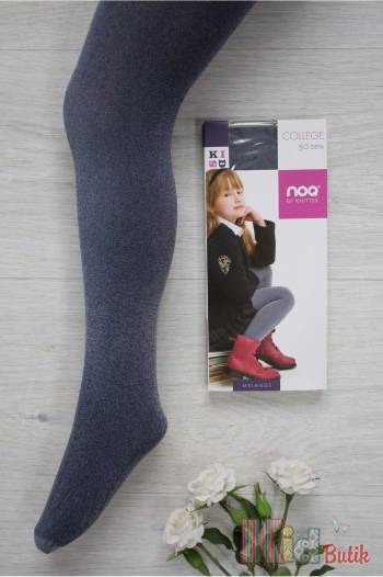 Купити Колготи для дівчинки College 50den, сині Knittex DR1502син на КідБутік Колготи для дівчинки College 50den, сині Knittex DR1502син