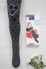 Купить Колготки для девочки Yes/No серые Knittex DR1922с на КидБутик Колготки для девочки Yes/No серые Knittex DR1922с