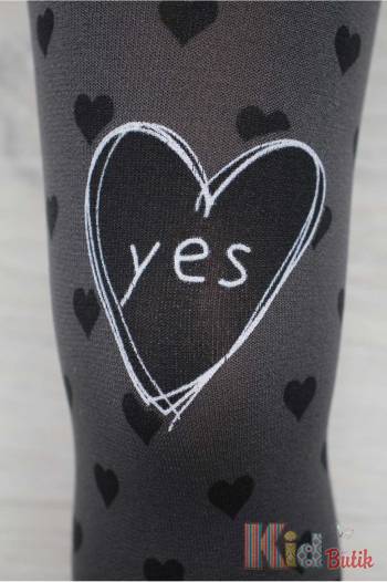 Купити Колготки для дівчинки Yes/No сірі Knittex DR1922с на КідБутік Колготки для дівчинки Yes/No сірі Knittex DR1922с