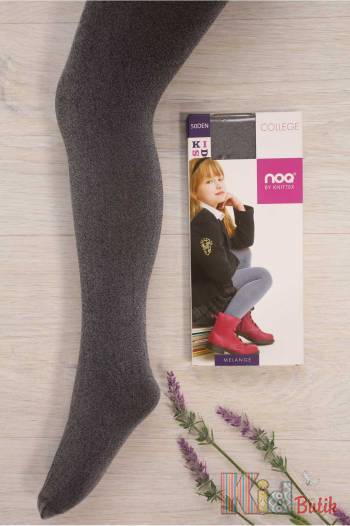Купити Колготки для дівчинки College 50den сірі Knittex DR1502с на КідБутік Колготки для дівчинки College 50den сірі Knittex DR1502с