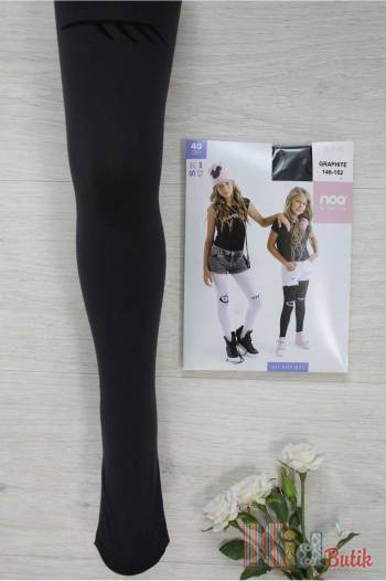Купити Колготки Blink 40den темно-сірі для дівчинки Knittex DR1919тс на КідБутік Колготки Blink 40den темно-сірі для дівчинки Knittex DR1919тс