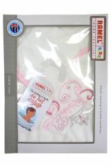 Купить Полотенце после купания+варежка Princess для девочки Ramel Kids 23-760 на КидБутик Полотенце после купания+варежка Princess для девочки Ramel Kids 23-760