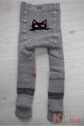 Купити Колготки махрові з котиком "Meow some" для дівчинки Pier Lone Х-613 на КідБутік Колготки махрові з котиком "Meow some" для дівчинки Pier Lone Х-613
