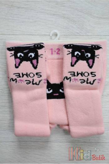 Купити Колготки махрові з котиком "Meow some" для дівчинки Pier Lone Х-613 на КідБутік Колготки махрові з котиком "Meow some" для дівчинки Pier Lone Х-613