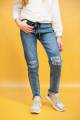 Купити Джинси скіні з прорізами на колінах A-yugi Jeans Аю20-1Сн(9185) на КідБутік Джинси скіні з прорізами на колінах A-yugi Jeans Аю20-1Сн(9185) - фото 3