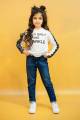 Купить Джинсы момы для маленьких модниц A-yugi Jeans Аю20-40(6462) на КидБутик Джинсы момы для маленьких модниц A-yugi Jeans Аю20-40(6462) - фото 3